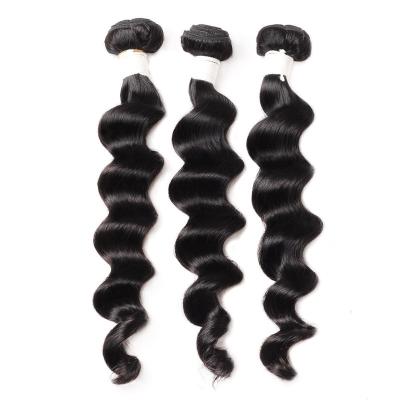 China 10A 22 24 28 Inch Loose Deep Wave 20 Bundles Wholesale-Hair-Bundles Curly Loose Dobdle Bun Bun Wigs Premium Hair Quality for sale