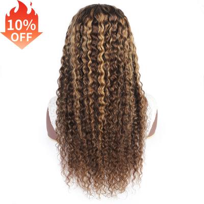 China Kinky Curly Ombre Crochet 4x4 Lace Front Human Hair Wig Natural Curly Human Hair Wig Extension For Best Of Color Women Wig Human Hair Les Best Not for sale