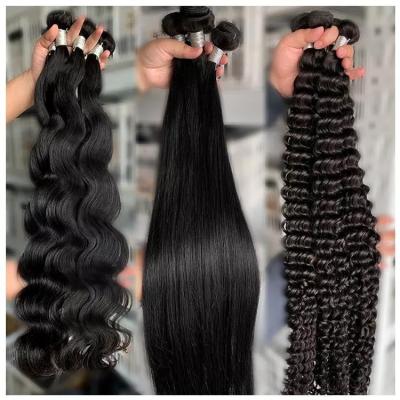 China Best Quality Cheap Price Curly Hd Deep Wave Curl 3 Bundles With Closure 4x4 Free Set Middle Piece Three Part Lace Closure Hair for sale