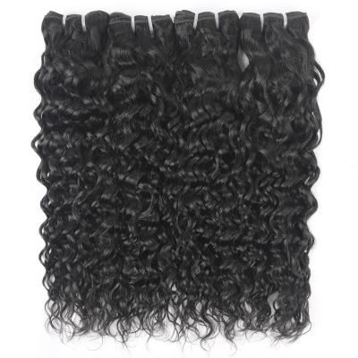 China Cheapest 40 inch Eurasian Burmese water wave 8A curly wigsbest human raw bundles selcambodian curly virgin hair for sale