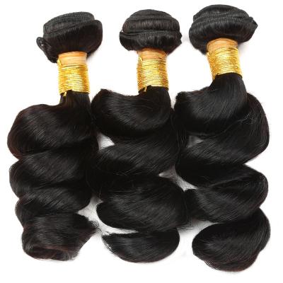 China Cheap straight loose wave 8A bundle duaklirgenuair hair extensions wavy wig long for indian raw color women hair bundle from india seller for sale