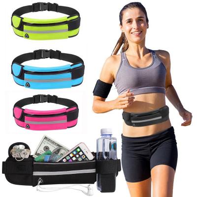 China Wholesale Fashion Logo Outdoor Fitness Travel Sport Custom Fanny Pack Waterproof Water Proof Waist Bag For Running Belt for sale