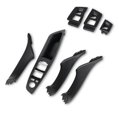 China 7 Sets Interior Car Door Without Pull Handle 7 Set 2010-2017 Leather Interior Door Pull Handle For BMW 5 F10 For BMW5 F10 F18 F11 BMW5 for sale