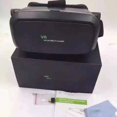 China Support for: 3.5-6.0 inch phone 2020 vr cardboard3d VR glass support mobile phone headsets for reality game 3D vr glass box 2.0 for sale