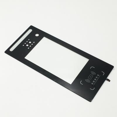 China Door lock capacitive touch screen graphic overlay panel for sale