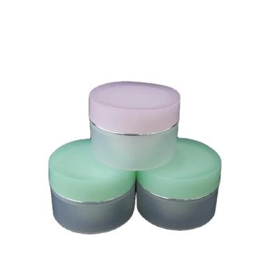 China Outdoor handling skin care cream screen printing and skin care cream use for face serum or cosmetic jar for sale