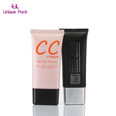 China Personal care 10ml 30ml 100ml 150ml oval lip gloss soft transparent plastic empty tube cosmetic packaging pe cream for sale