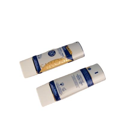 China BEAUTY PACKAGING Sunscreen Tubes 20ml 30ml Offset Printing Plastic Packaging Aluminum Tube for sale