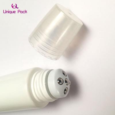 China Fashionable Recycled Plastic Skin Care Massage Tube Eye Cream Serum Applicator for sale