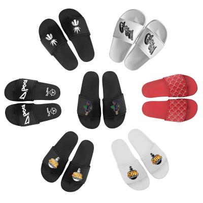 China Custom Logo Men Pvc Slides Slippers For Home Fashion Men's Fashion Trend Factory Wholesale Slippers Slippers for sale