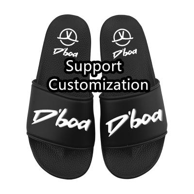 China Large Size Slides Logo Slippers Fashion Designer Slippers Custom Made Factory Price Wholesale Men's Fashion Trend Slippers for sale