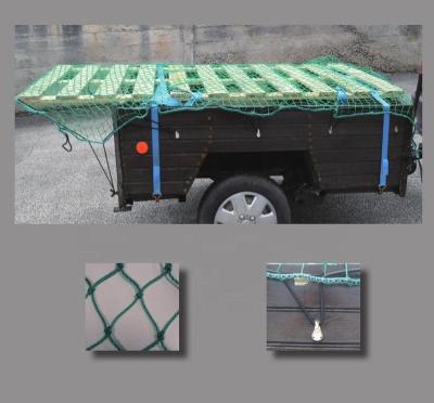 China Cover for Truck High Quality PE Tied Truck Cover Trailer Mesh Cargo Net Container Cargo Net Net for sale