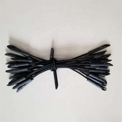 China Uses for securing elastic scaffolding cover scaffolding ties 4mm lap bungee cords with tie hooks for sale