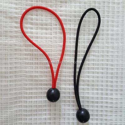 China Uses For Fixing Scaffolding Cover Canopy Ball Bungee Toggle Elastic Ties for sale