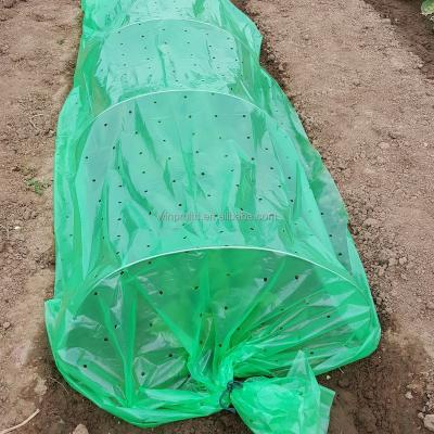 China Polytunnel Material New Bell Eco Garden Greenhouse Polytunnel Cloche for sale