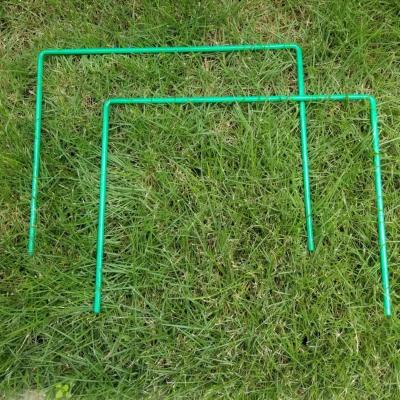 China Durable Metal Stakes Garden Clip Galvanized Fixed Weed Barrier Fabric Pin for sale