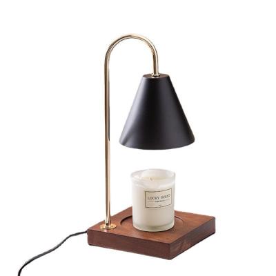 China Bedside Eco-friendly Silk Candle Warmer Electric Dimming Lamp For Home Decor Wax Censer Candle Melting Warmer Lamp for sale