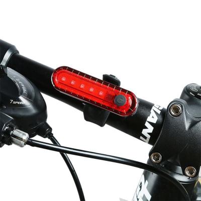 China Bicycle Safety Warning Light At Night New Bicycle Rear Light USB COB Highlight Warning Light Outdoor Riding Accessories for sale