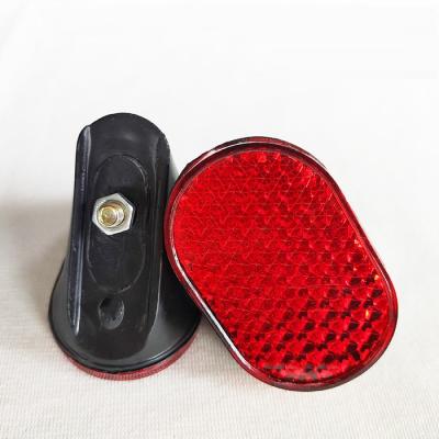 China Durable and Safe Mountain Bike Mud Dish Tail Lamp Bicycle Reflector Stroller Tail Lamp Reflector for sale