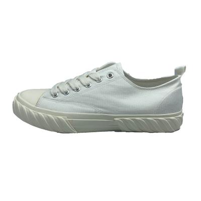 China Wholesale Fashion Trend Fashion Men Sports Casual White Lightweight Canvas Shoes Trainers Canvas Shoes for sale