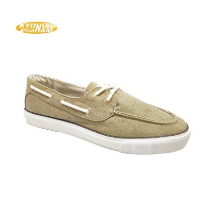 China Trend Logo Outdoor Walking Style Casual Custom Made Fashion Shoes Tan Canvas Shoes For Men Unisex for sale