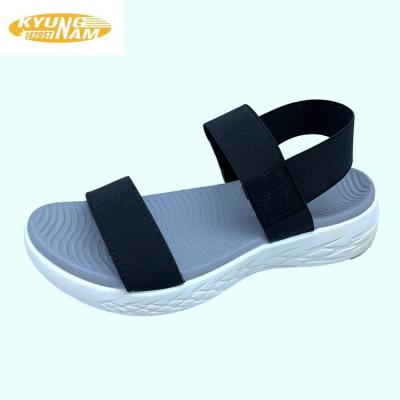 China Fashion Trend Customized Available Ladies Durable Breathable Comfortable Sandals Flat Outdoor Recreational Sandals for sale