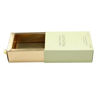 China Recyclable Custom Wholesale Drawer Coated Paper Box Cheap Hot Sale For Cosmetic Packages for sale