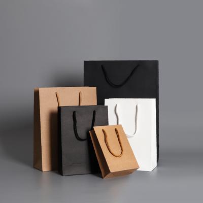 China Recycled Materials Customize Design Kraft Fancy Shopping Paper Bag Printing Custom Item Weather Gsm Craft Gift OEM Industrial Outdoor Packaging Pcs for sale