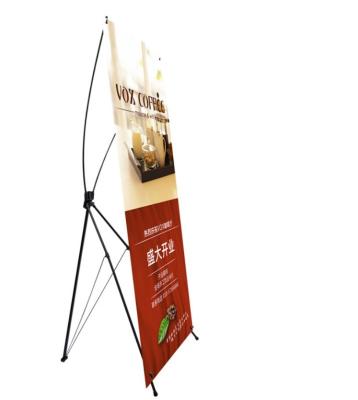 China Digital Printing Indoor Outdoor Advertising Display Factory Retractable Advertising Customized 60 X 160 Cm Or 80 X 180 Cm Iron Stand Banner X Banner For Exhibition for sale