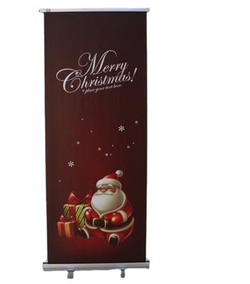 China Factory Design Digital Retractable Portable Printing Advertising Aluminum Portable Retractable Easy Installation Roll Up Banner For Exhibition for sale