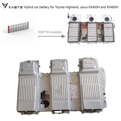 China Ni-Mh 6500mAh 288V 9.6V Hybrid Battery For Lexus RX 450H Car Battery for sale