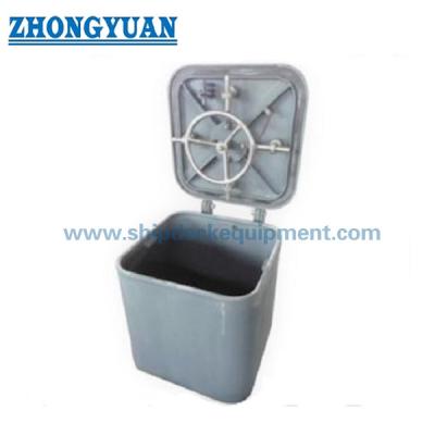 China CB/T 3728 C Quick Action Weathertight Small Steel Hatch Cover Open Both Sides Marine Outfitting for sale