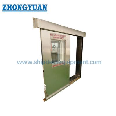 China Sound Proof Stainless Steel Bridge Wheelhouse Sliding Door Marine Outfitting for sale