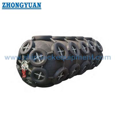 China ISO 17357 Net Type Yokohama Floating Pneumatic Marine Rubber Fender for sale