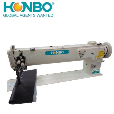 China HB-1560N-L18HA-7long Arm Heavy Duty Double Needle Compound Lockstitch Sewing Machine for sale