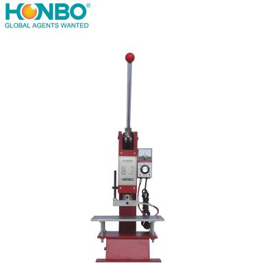 China HB-280 Mini 60*100mm/80*110mm Factory Direct Gold Foil Stamping Machine Industrial Desktop Stamping Machine for sale