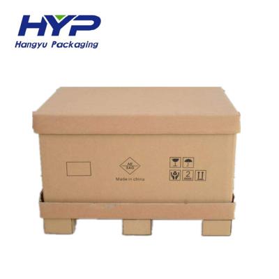 China Recyclable Wholesale Water Proof Corrugated Kraft Paper Box For Shipping For Transportation for sale