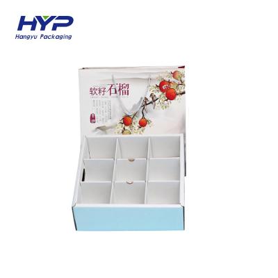 China Recyclable High Quality Orange Dry Fruit Gift Box Cardboard Cardboard Packing Box for sale