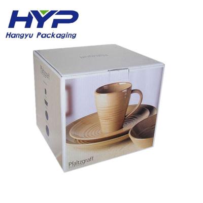 China Recyclable colorful envronmental customized corrugated printing paper box for packing stuff for sale