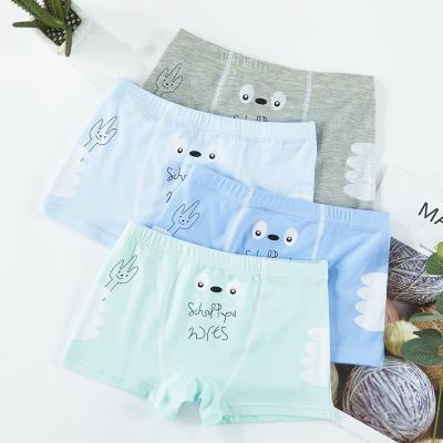 China L~3XL Children Boys Underwear Cartoon Children's Shorts Panties Baby Boy Toddler Boxers Stripes Teenagers Cotton Underpants for sale