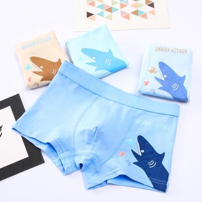 China L~3XL Baby Boy Underwear Cartoon Underpants Children's Shorts Panties Boys Cotton Toddler Boxers For Teens en venta