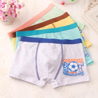 China M~4XL Kids Cartoon Children's Shorts Panties Baby Boy Toddler Boxers Stripes Teenagers Cotton Boys Underwear for sale