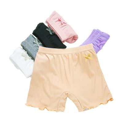 China Top Quality Modal Underwear for Children Girls Soft Safety Shorts Candy Color Elastic Teen Girls Shorts Summer Leggings for sale