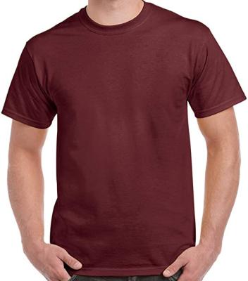 China Customize Men's Slim Fit O Neck Tee Shirts Casual Short Sleeve Plain T Shirts Fitness Basic Plus Size Solid Men T-Shirts for sale