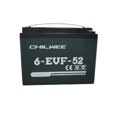 China Toys Chilwee High Power Lead Acid Battery 12V 52ah Electric Vehicle Storage Battery for sale