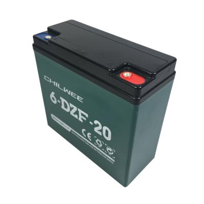 China Toys Chilwee High Power Lead Acid Battery 12V 20ah E-bike Storage Battery for sale