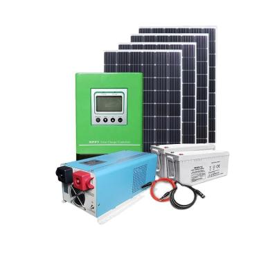 China Home Off Grid Power System Home 8KW Solar Panel Solar Hybrid Energy System For Home for sale