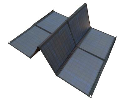 China 200W Portable Solar Panel System Folding Waterproof Durable Solar Panel Solar Panel For Camping Outdoors for sale