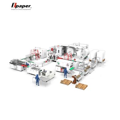 China 200-260L/min Air Consumption Tissue Paper Processing Machinery for Paper Production for sale