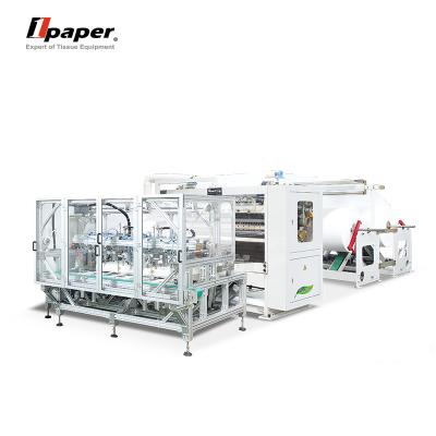 China High Productivity Air Consumption 160-200L/min V Folder Machine for Facial Tissue Folding for sale